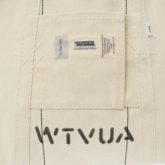 ダブルタップス WTAPS ×RAREGEM レアジェム 20SS TOTE BAG ロゴ 