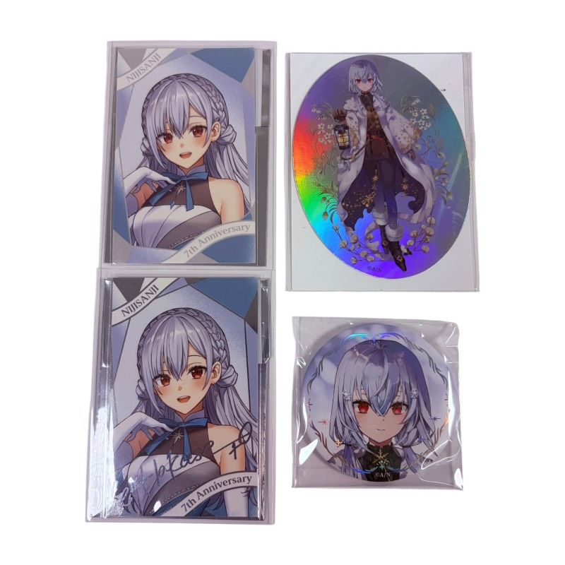 にじさんじ 葉加瀬冬雪 グッズ まとめ ART OF NIJISANJI 缶バッジ