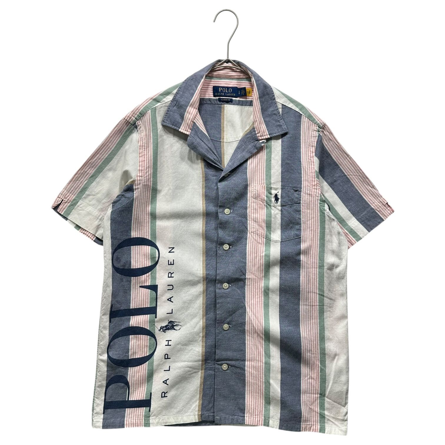 ナッツん✨ポロバイラルフローレン　CALDWELL 開襟シャツ　XL POLO ポロ ラルフローレン オープンカラーシャツ XL caldwell 【公式通販】