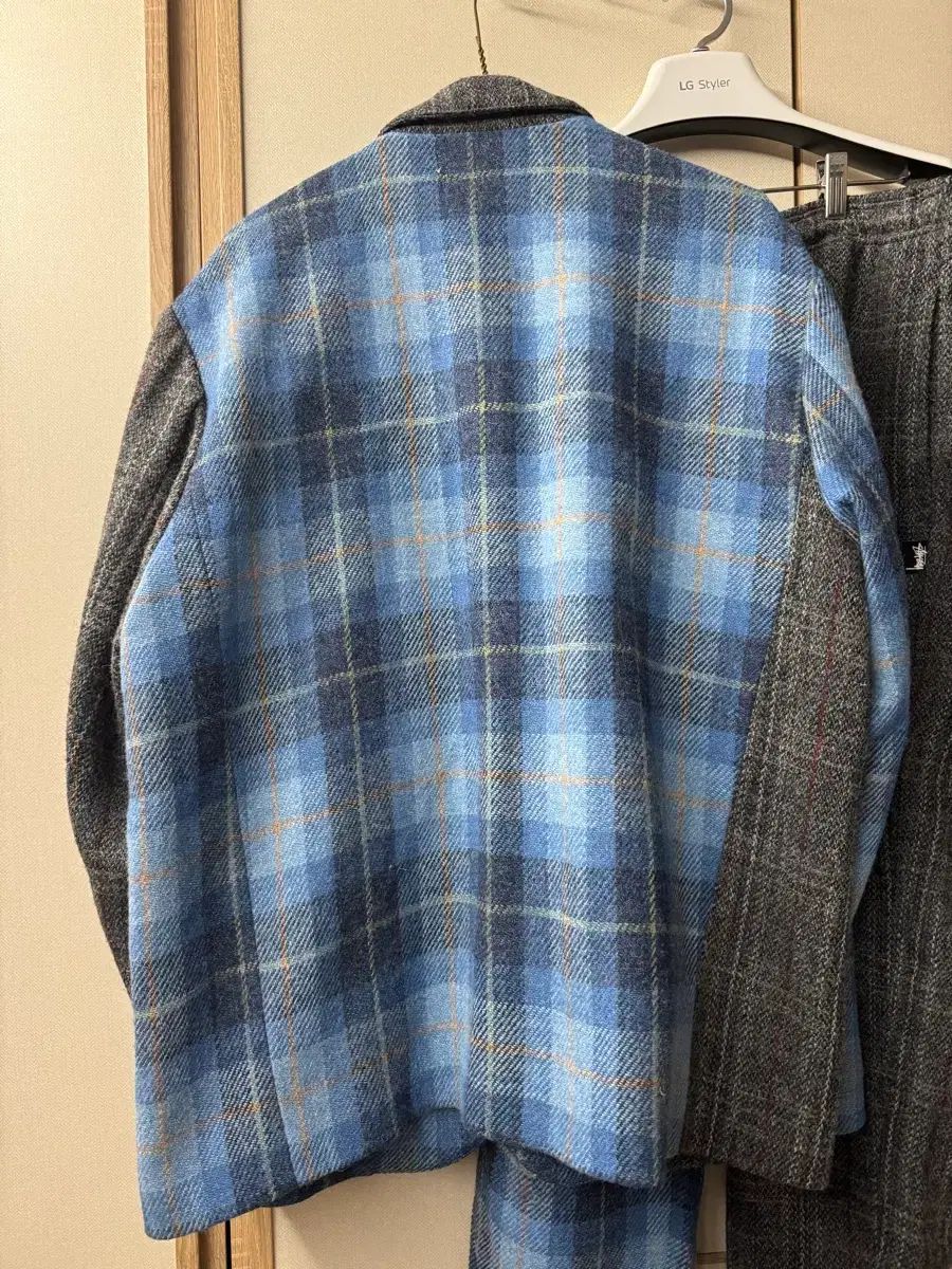 STUSSY x HARRIS TWEED チェック セットアップ - メルカリ