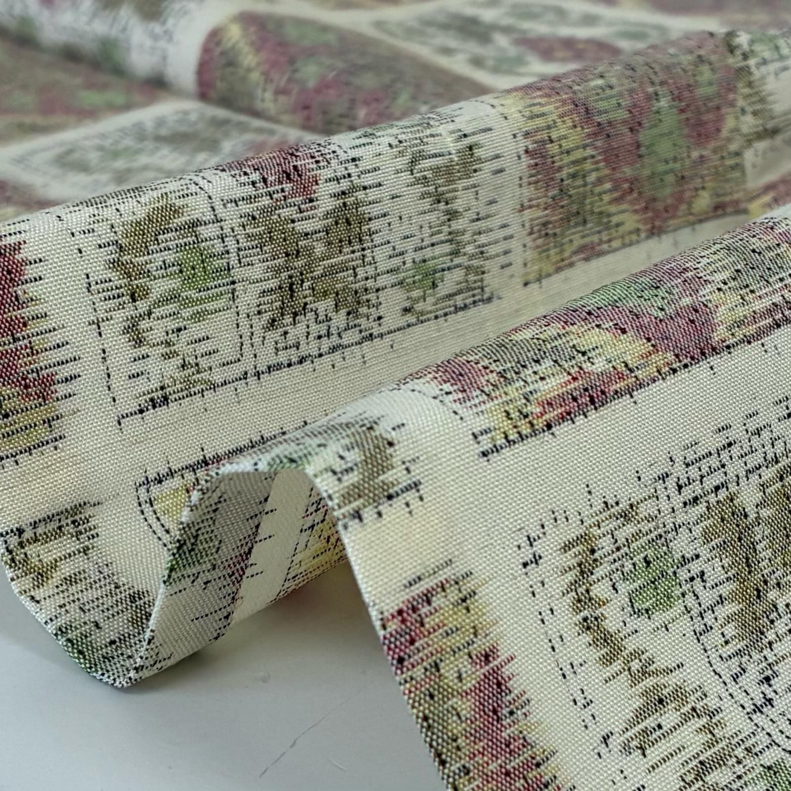 単衣 十日町紬 正絹 四角に花唐草 着物 MK-4119 - メルカリ