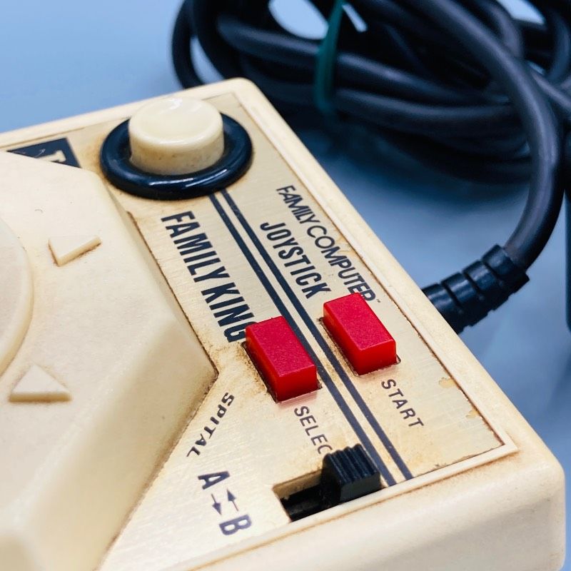 中古 ファミリーコンピューター専用 ジョイスティック 基本ボタン動作確認済み】ファミリーコンピュータ ジョイスティック