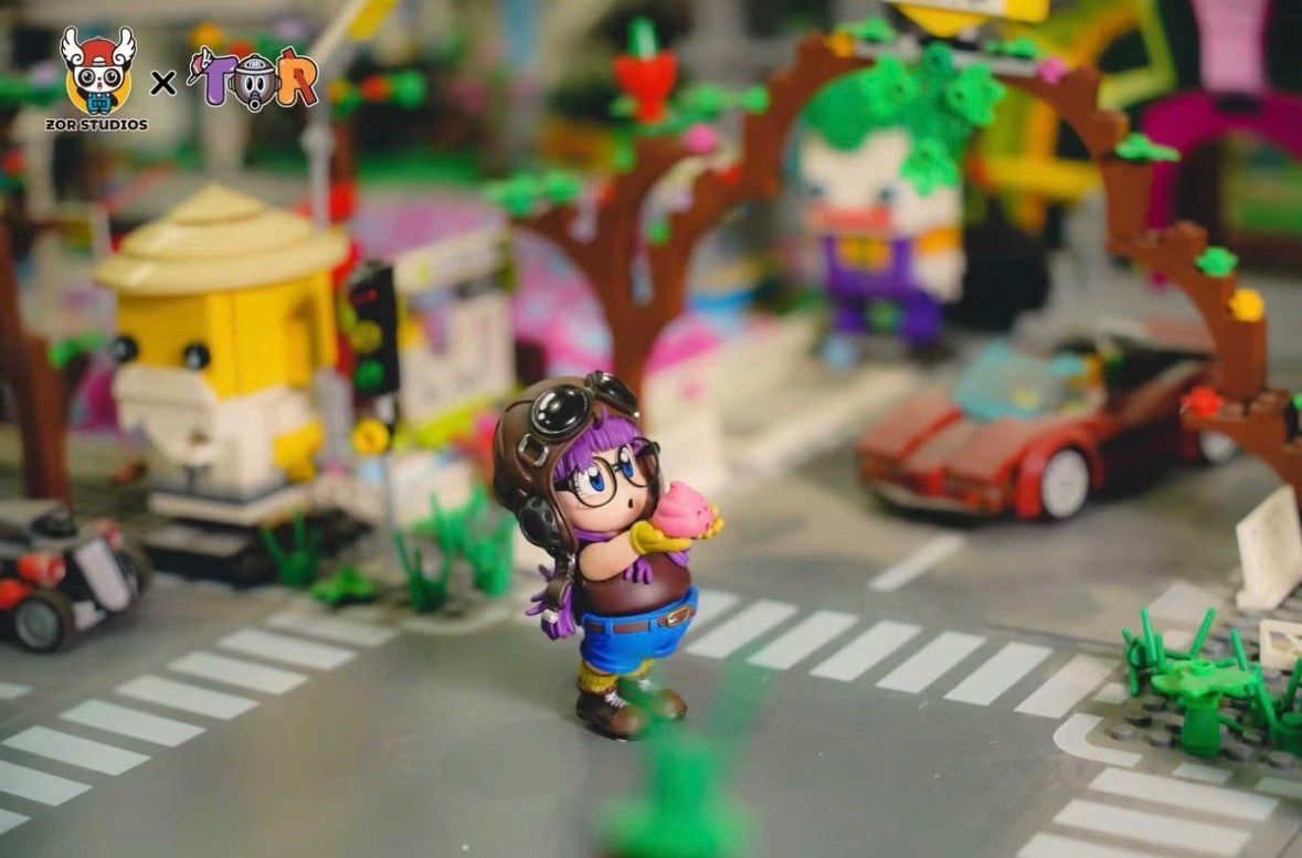 Dr.スランプ ZOR アラレちゃん ガレージキット扉絵フィギュア Ver.3