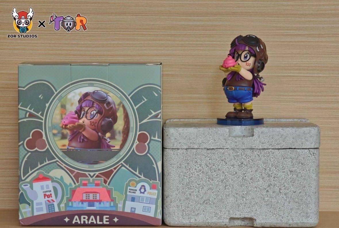 Dr.スランプ ZOR アラレちゃん ガレージキット扉絵フィギュア Ver.3