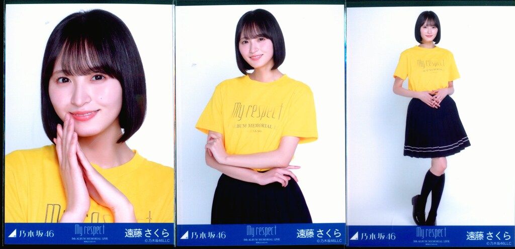 乃木坂46 5th ALBUM MEMORIAL LIVE My respect 遠藤さくら Tシャツ