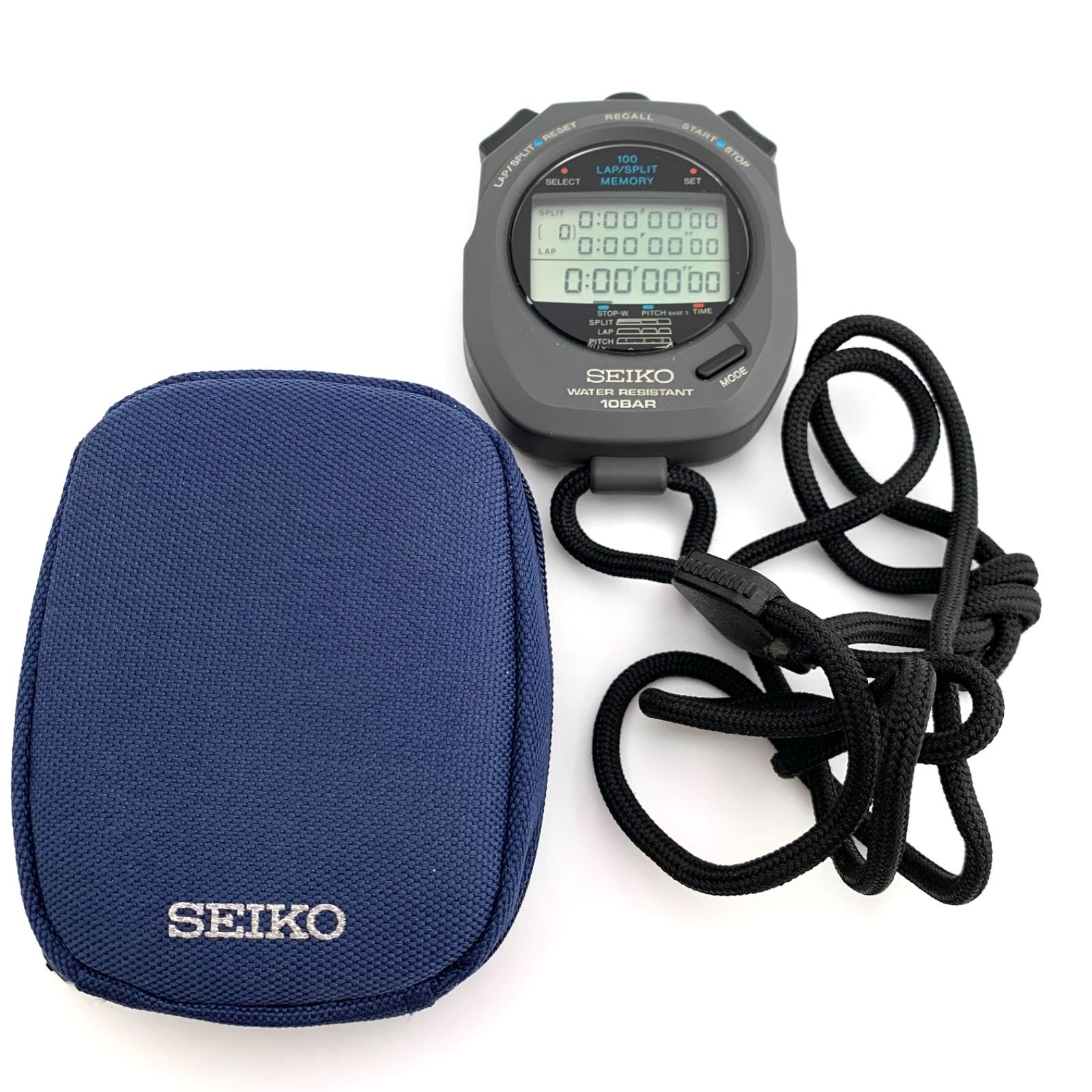 良品・電池新品】セイコー 防水ストップウォッチ S120-4000 SEIKO