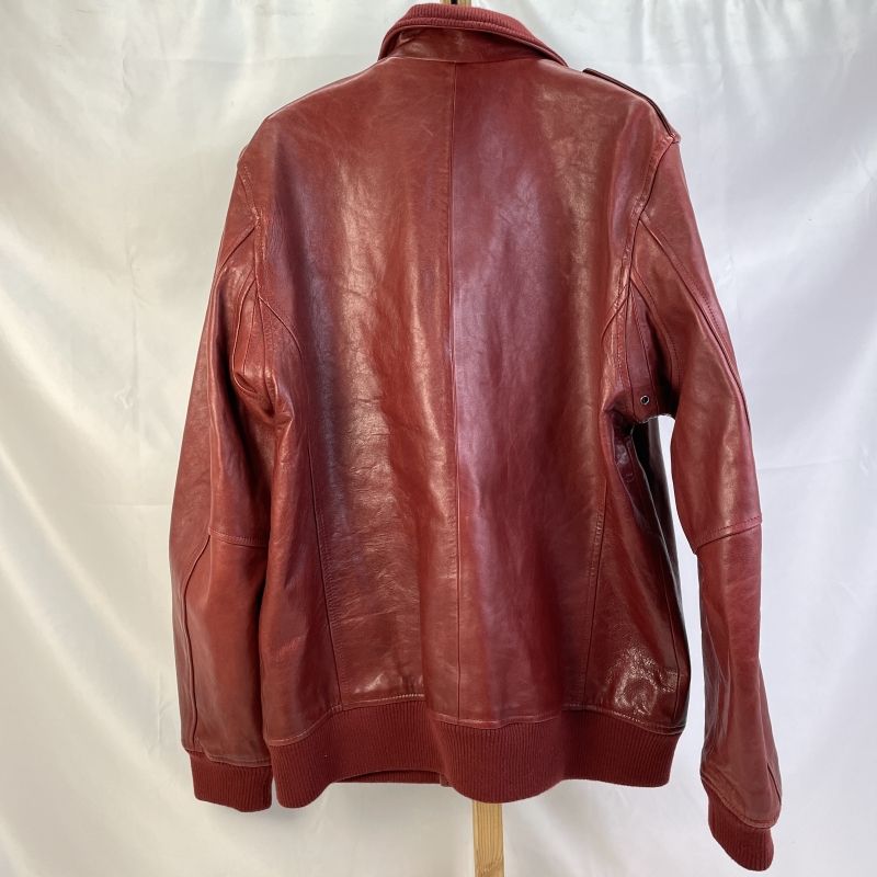 01w-6302 アヴィレックス AVIREX MID ZONE JACKET レザージャケット