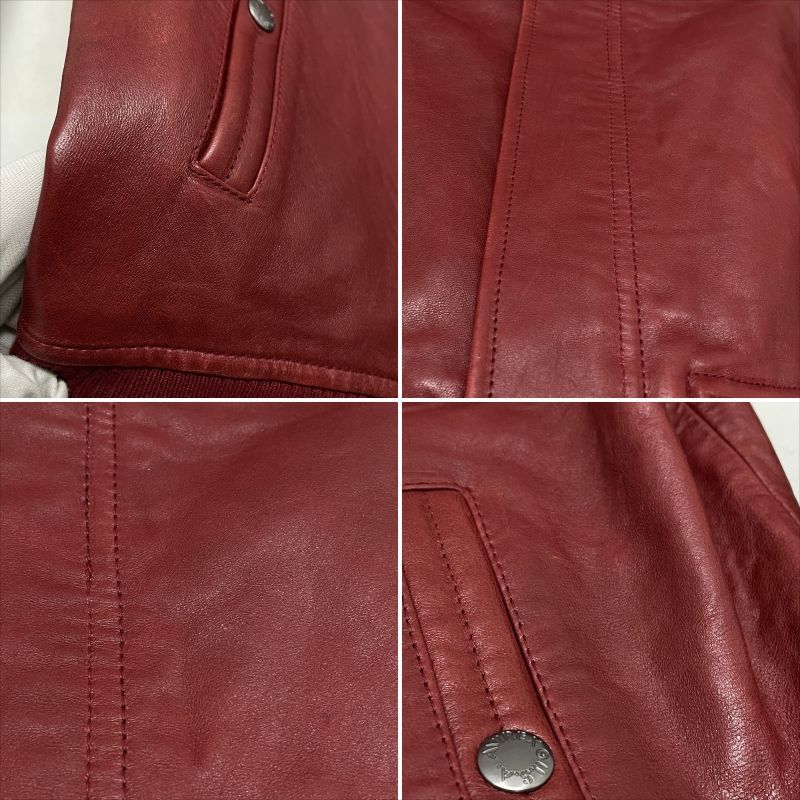 01w-6302 アヴィレックス AVIREX MID ZONE JACKET レザージャケット