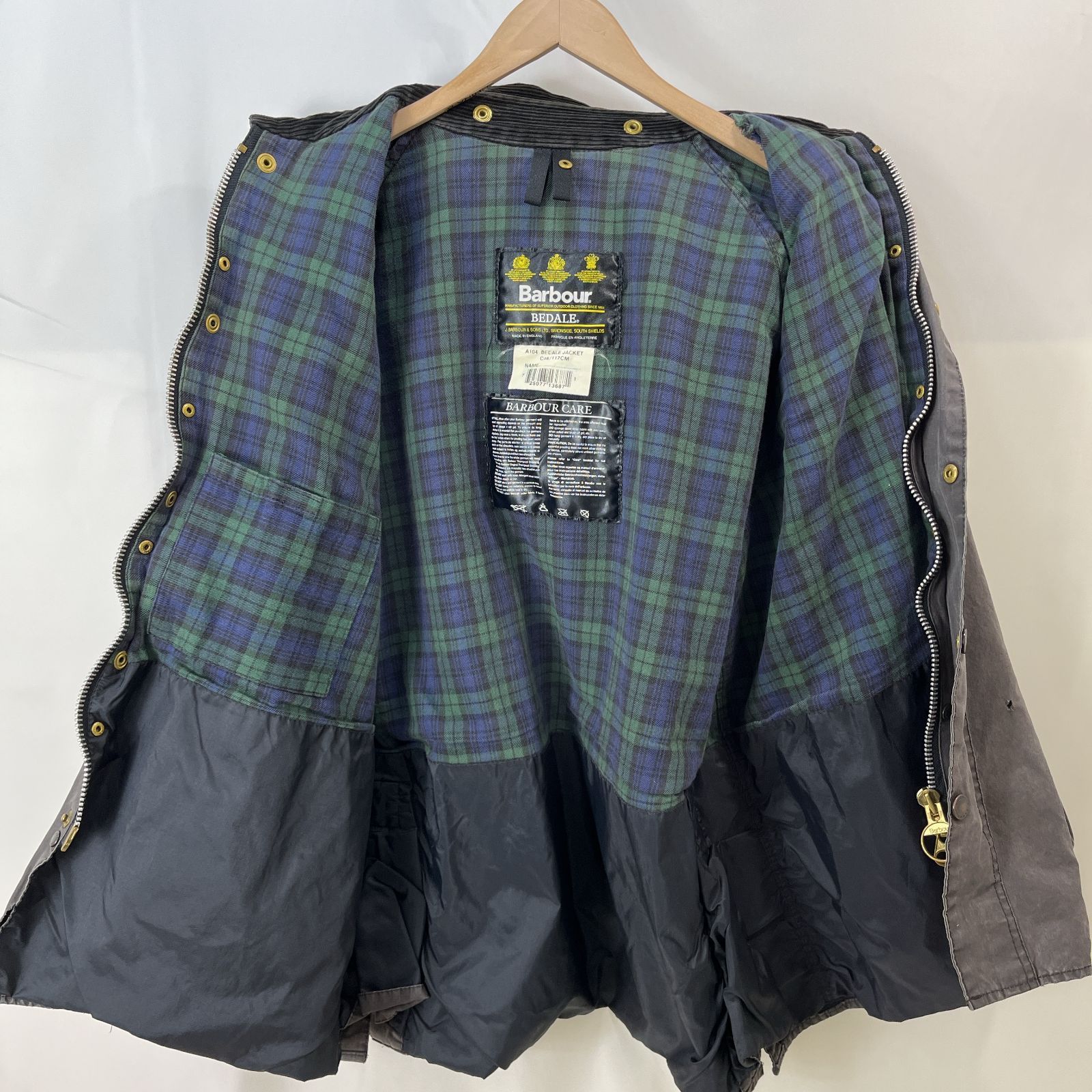 barbour バヴアー BEDALE ビデイル サイズ 46 グッド