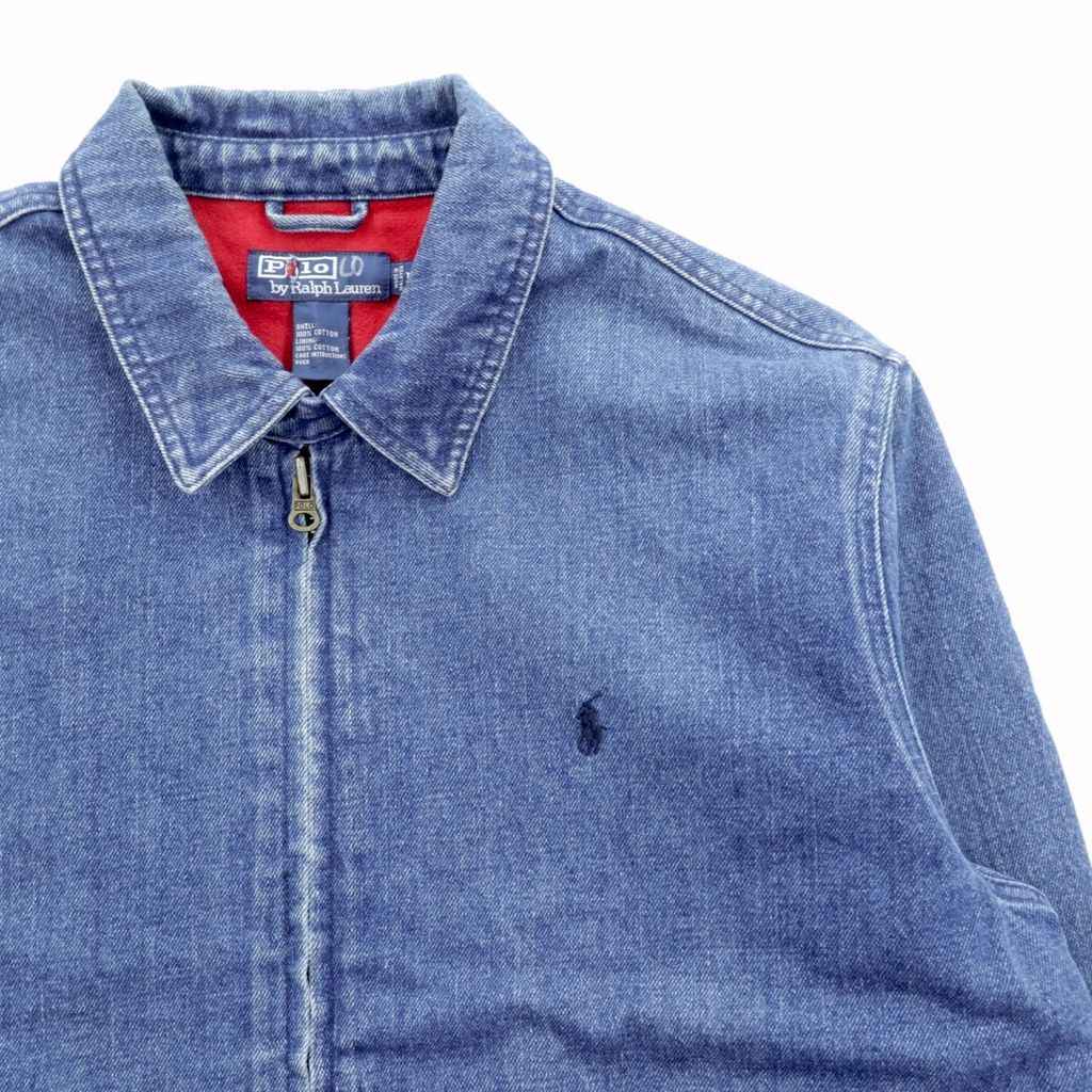 Polo Ralph Lauren 90年代 デニム スウィングトップ ハリントン