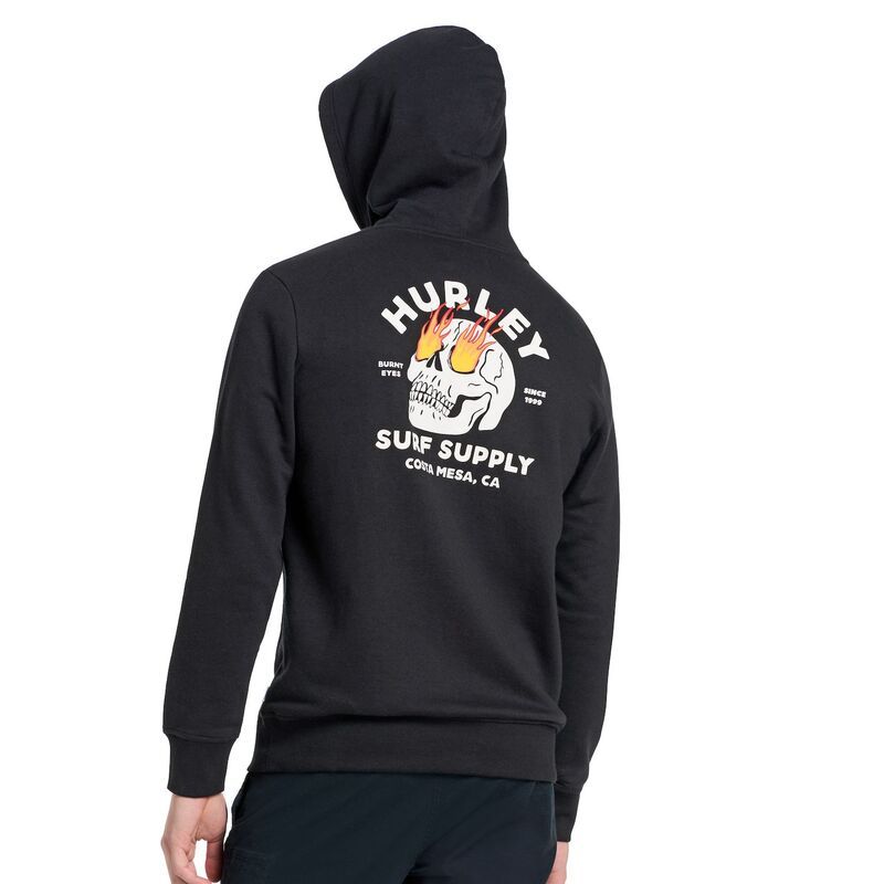 ハーレー メンズ トップス Tシャツ スウェット グラフィック Mens Hurley Graphic Hooded Sweatshirt Black ブラック