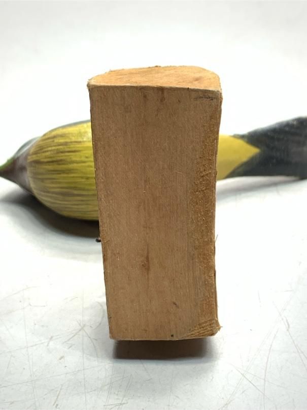 希少 キセキレイ バードカービング 野鳥彫刻 木彫りの野鳥 置物