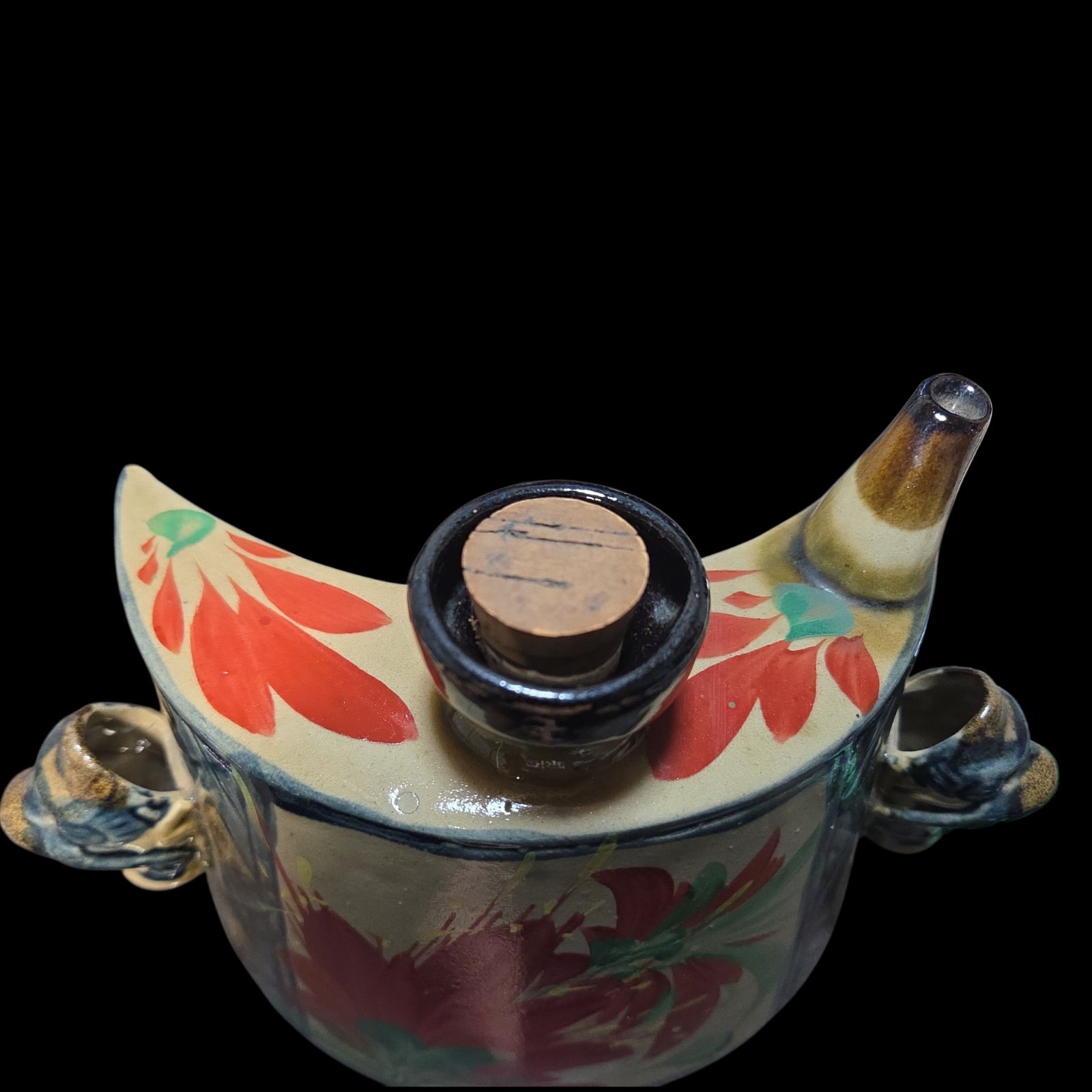 壺屋焼 末吉窯 抱瓶 だちびん やちむん 琉球 酒器 泡盛瓶 伝統工芸 古