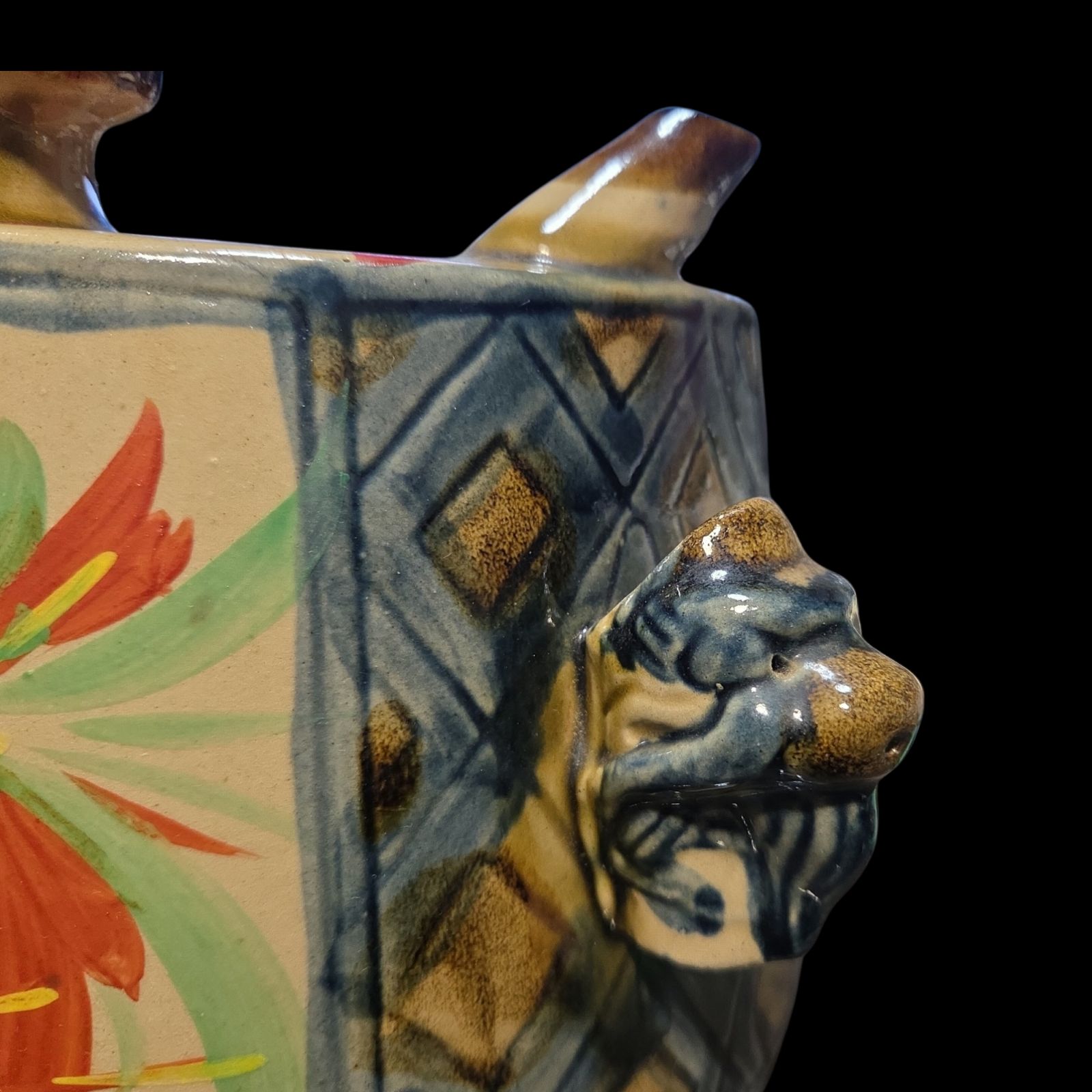 壺屋焼 末吉窯 抱瓶 だちびん やちむん 琉球 酒器 泡盛瓶 伝統工芸 古