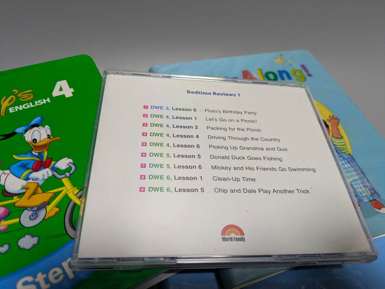 ディズニー英語システム DWE ワールドファミリー プレイアロング
