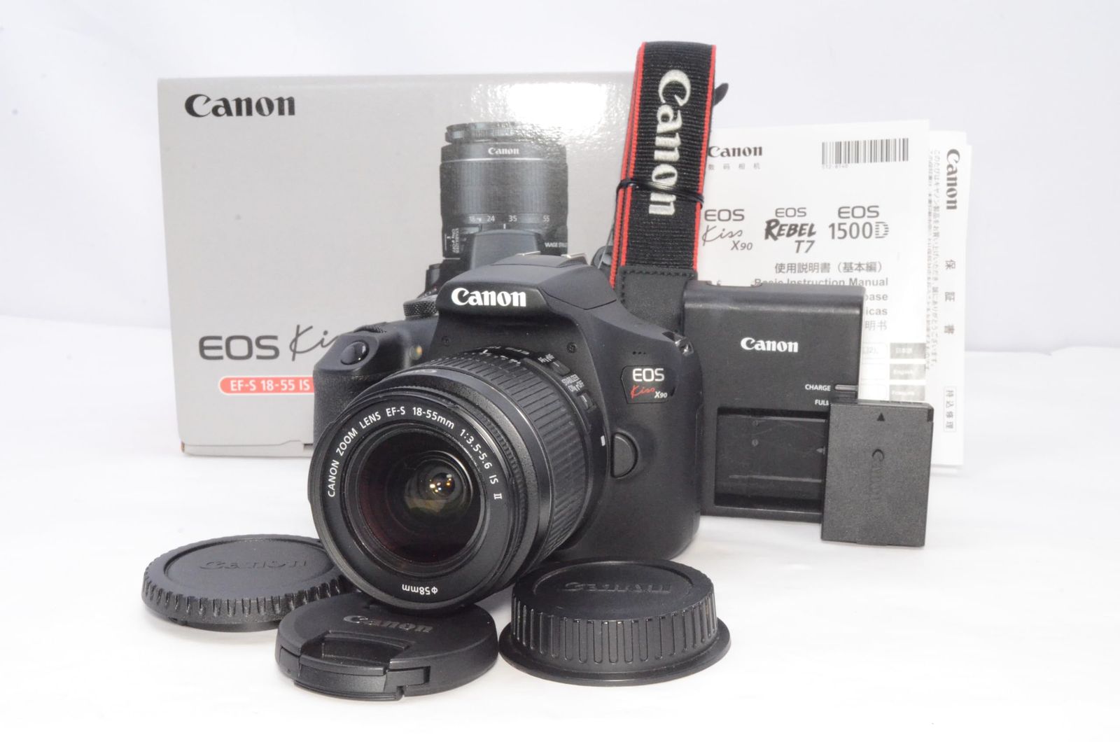 Canon EOS Kiss X90レンズキット EF-S 18 55 - メルカリ