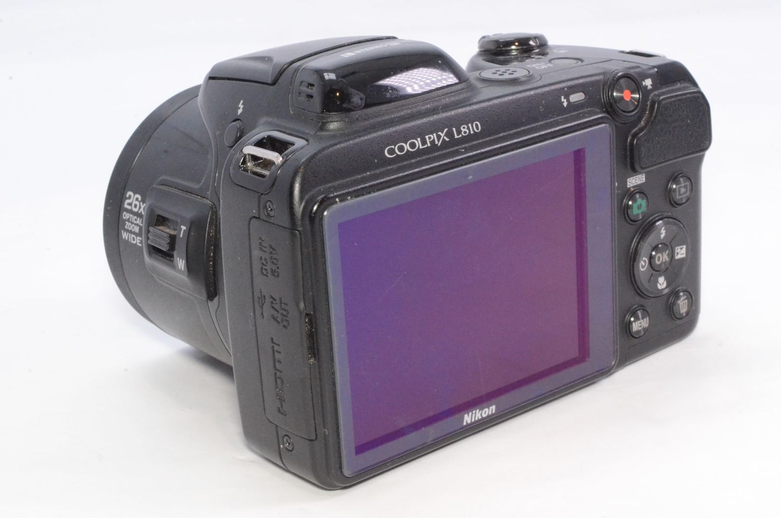 Nikon デジタルカメラ COOLPIX (クールピクス) L810 ブラック L810BK