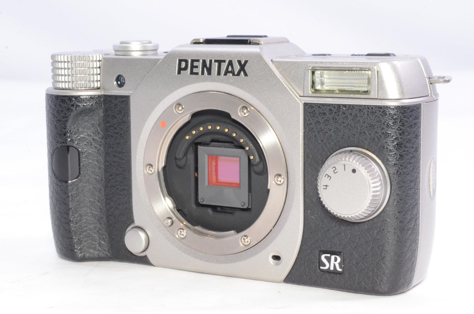 PENTAX ミラーレス一眼 Q10 ボディ シルバー Q10 BODY SILVER 12152