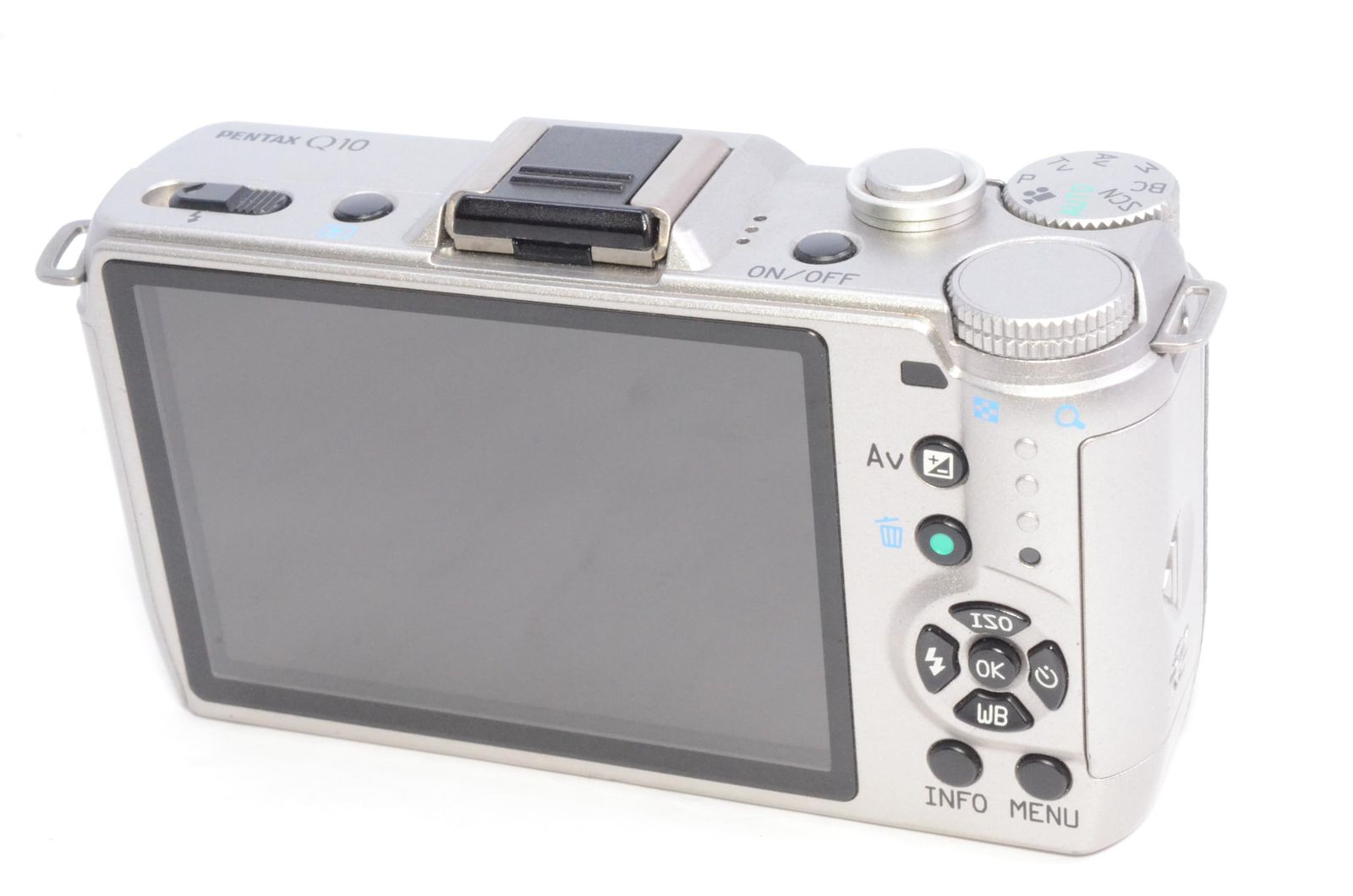 PENTAX ミラーレス一眼 Q10 ボディ シルバー Q10 BODY SILVER 12152