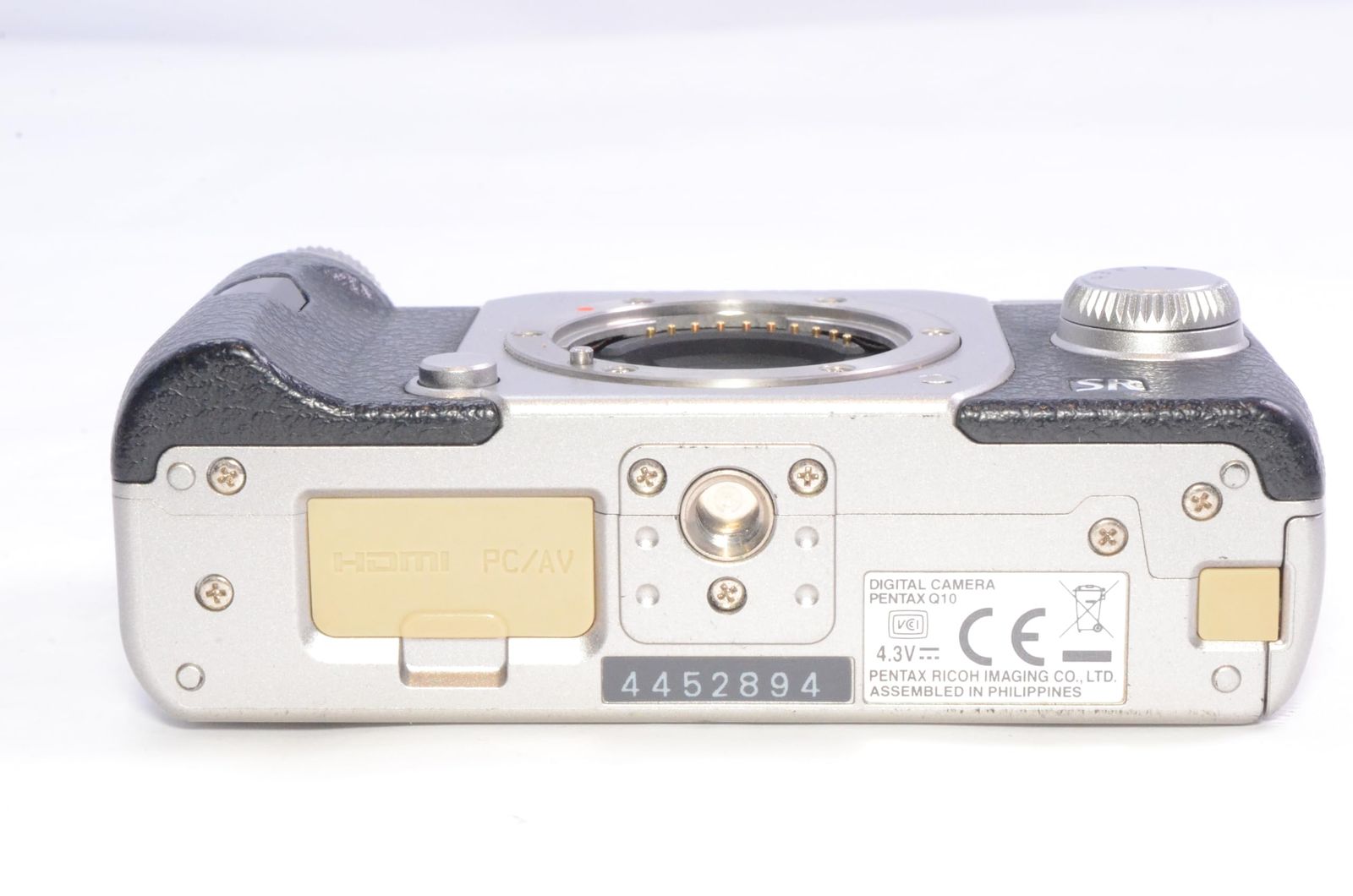 PENTAX ミラーレス一眼 Q10 ボディ シルバー Q10 BODY SILVER 12152