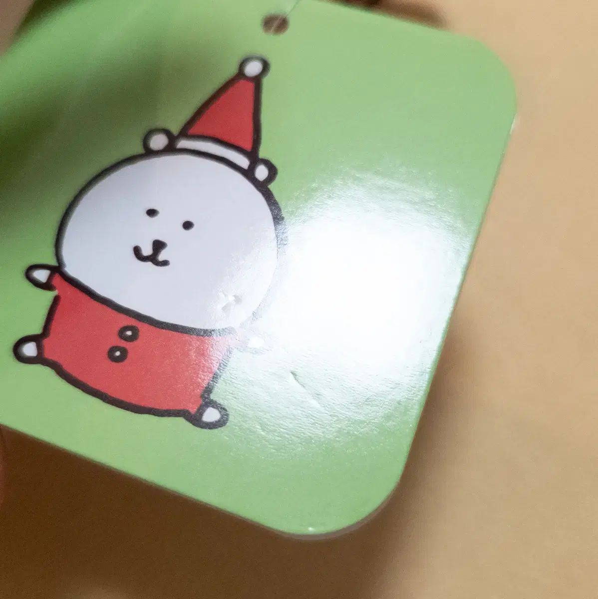 自分ツッコミくま サンタクマ サンタマスコット - メルカリ