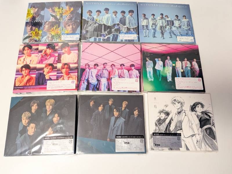 SixTONES シングル CD 3形態 39本セット まとめ売り - メルカリ