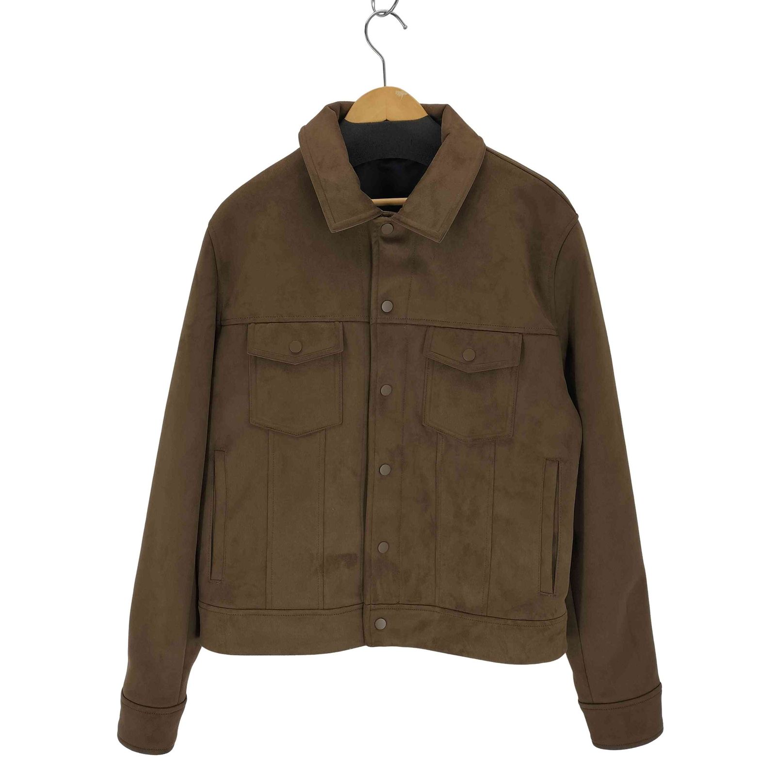 ザラ ZARA フェイクスエード レギュラーフィット ジャケット メンズ