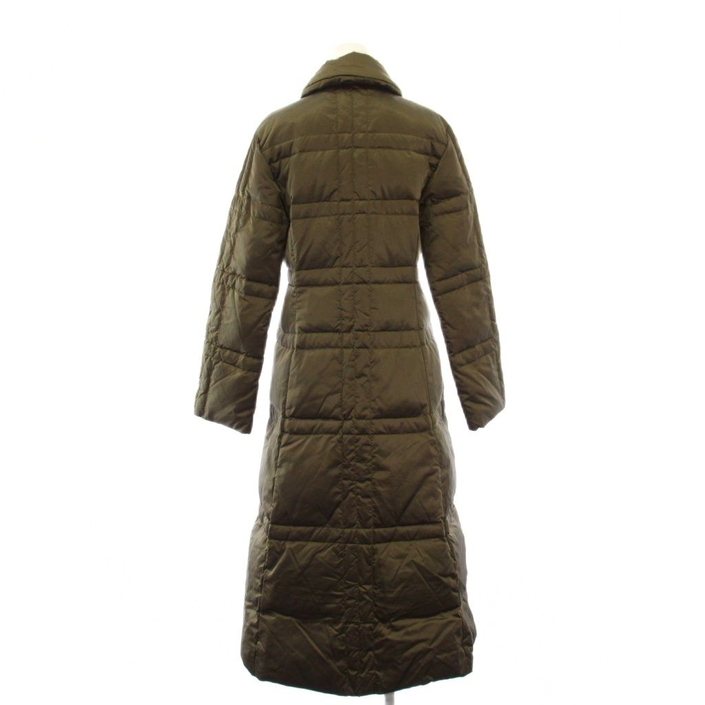 モンクレール MONCLER 茶タグ ダウンコート アウター ロング丈 ジップ