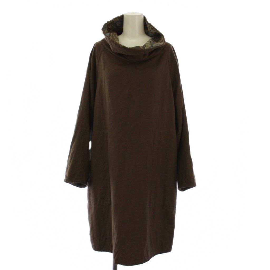 ヨーガンレール JURGEN LEHL ワンピース 長袖 ひざ丈 タートルネック