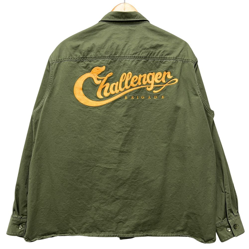 CHALLENGER チャレンジャー 25AW SNAKING LOGO WORK SHIRT スネーク