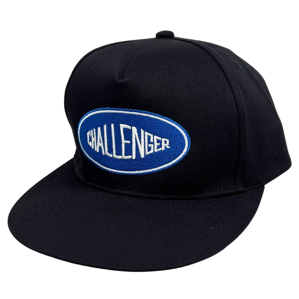 CHALLENGER チャレンジャー LOGO TWILL CAP ロゴ キャップ ブラック
