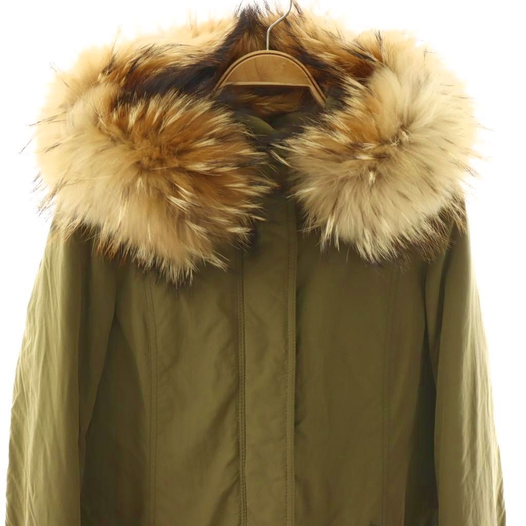 バーバリーブルーレーベル BURBERRY BLUE LABEL 中綿 ミリタリーコート