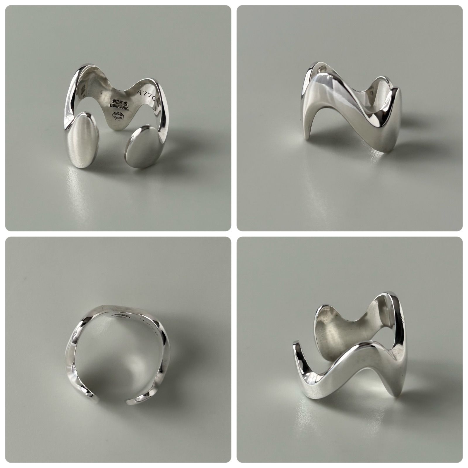 ジョージジェンセン リング 指輪 A77C 約11.5号 AG925 Georg Jensen