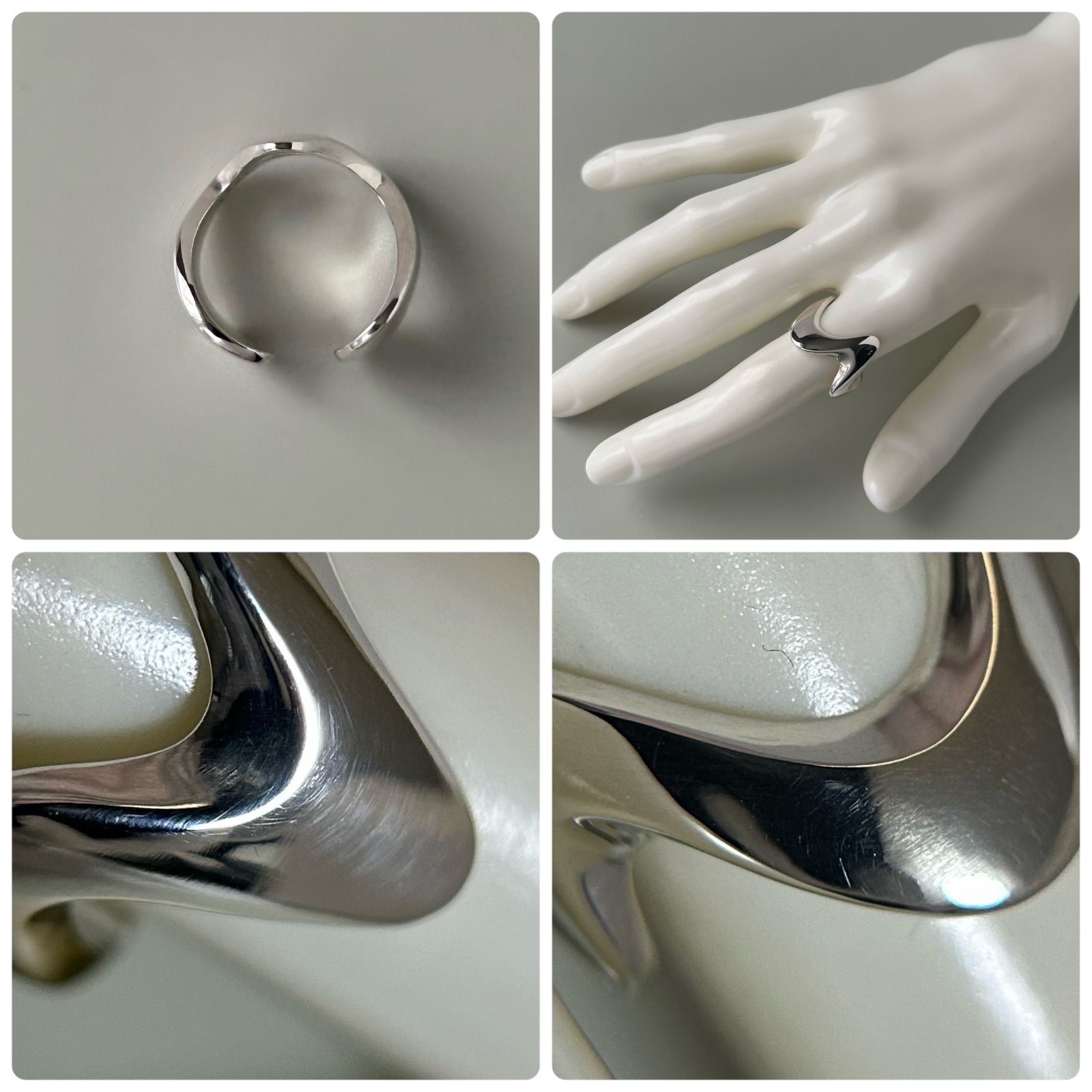 ジョージジェンセン リング 指輪 A77C 約11.5号 AG925 Georg Jensen