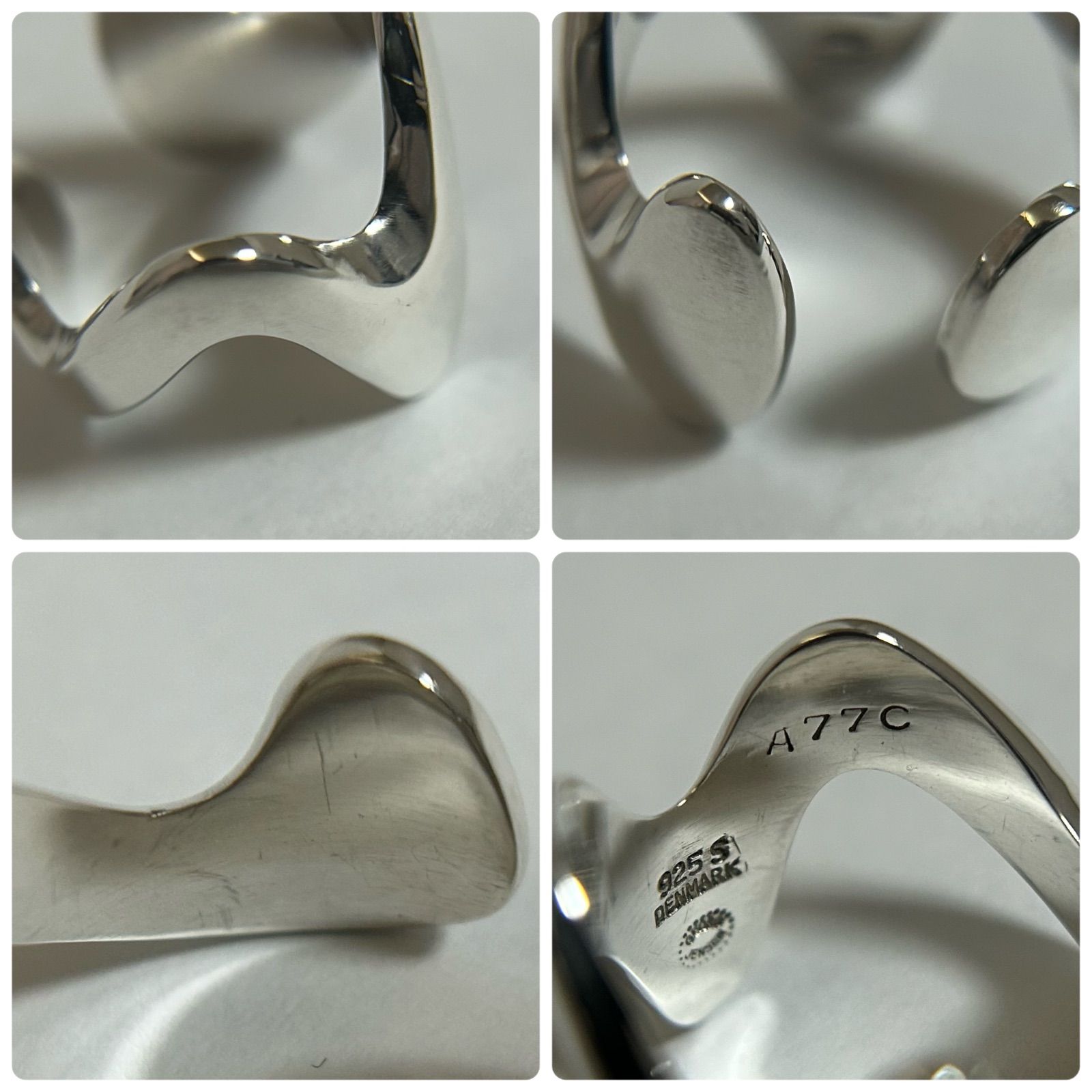 ジョージジェンセン リング 指輪 A77C 約11.5号 AG925 Georg Jensen