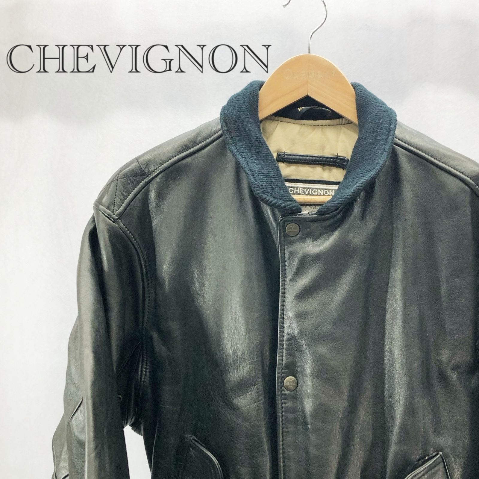 CHEVIGNON シェビニオン レザージャケット フライトジャケット