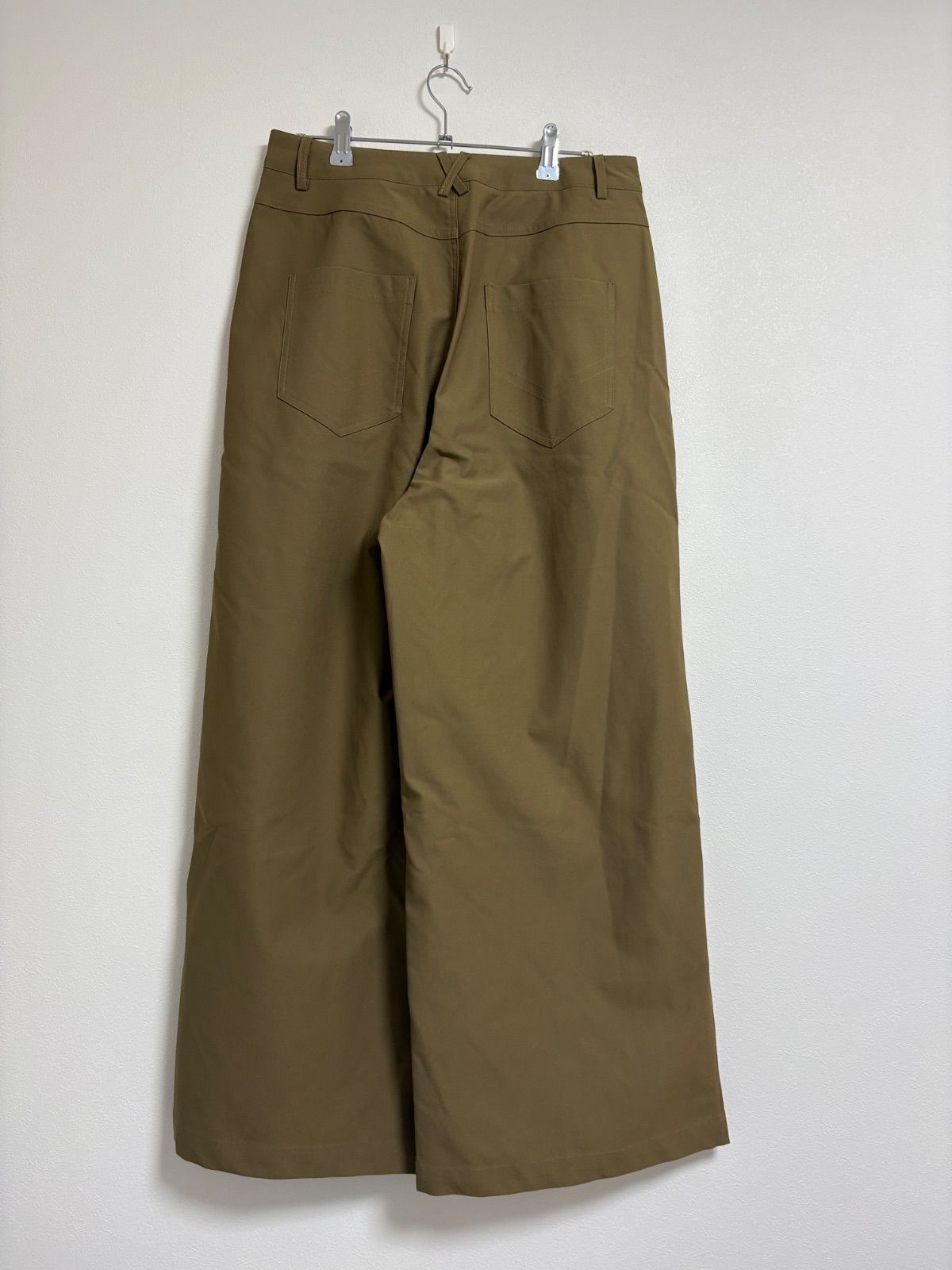 fashiru wide chino slacks ワイドチノスラックス - メルカリ