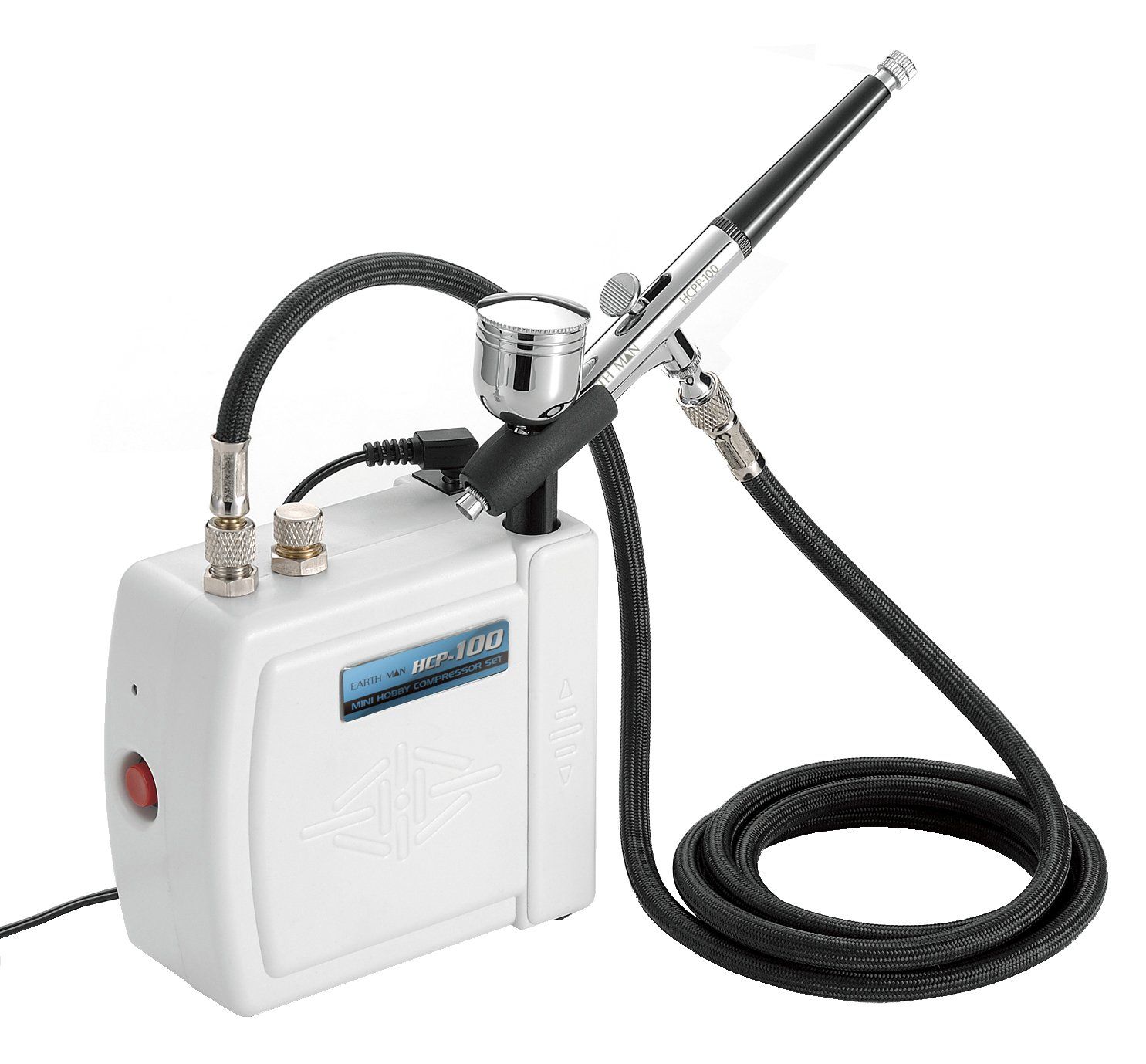迅速に発送】高儀(Takagi) ミニホビーコンプレッサーセット EARTH MAN
