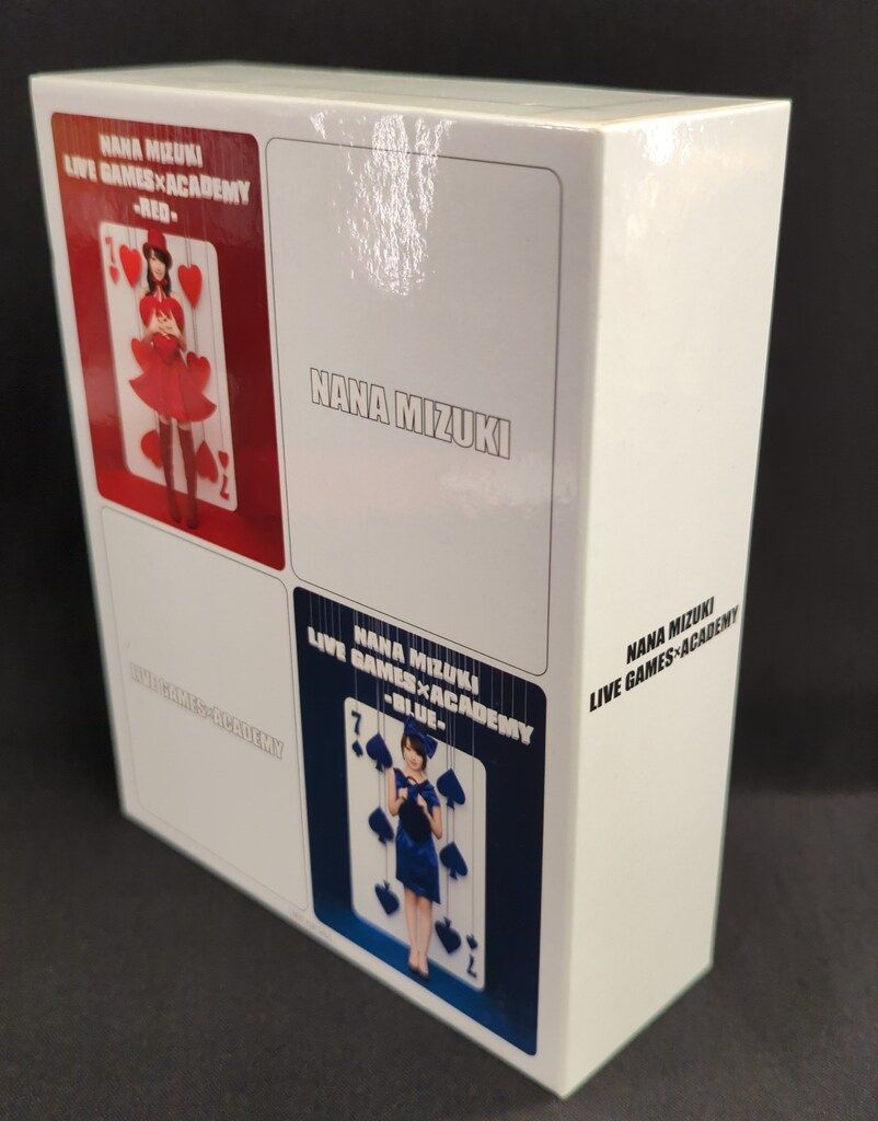 ライブ/イベントBlu-ray 水樹奈々 LIVE GAMES×ACADEMY RED&BLUEセット