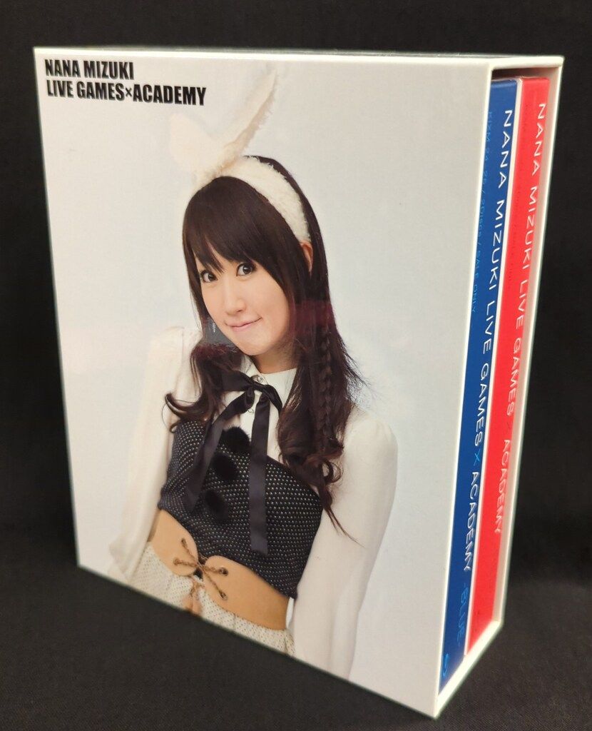 ライブ/イベントBlu-ray 水樹奈々 LIVE GAMES×ACADEMY RED&BLUEセット