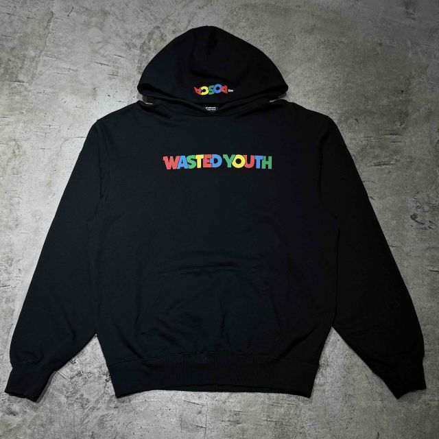 WASTED YOUTH POSCA HOODIE SIZE-L ウェイステッドユース ポスカ