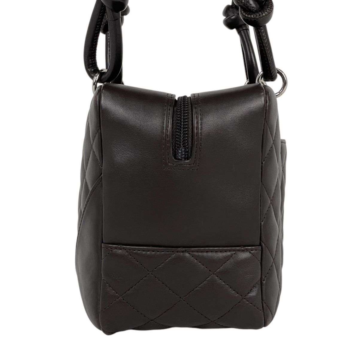 シャネル CHANEL カンボンライン ボウリングバッグ ココマーク ミニ 