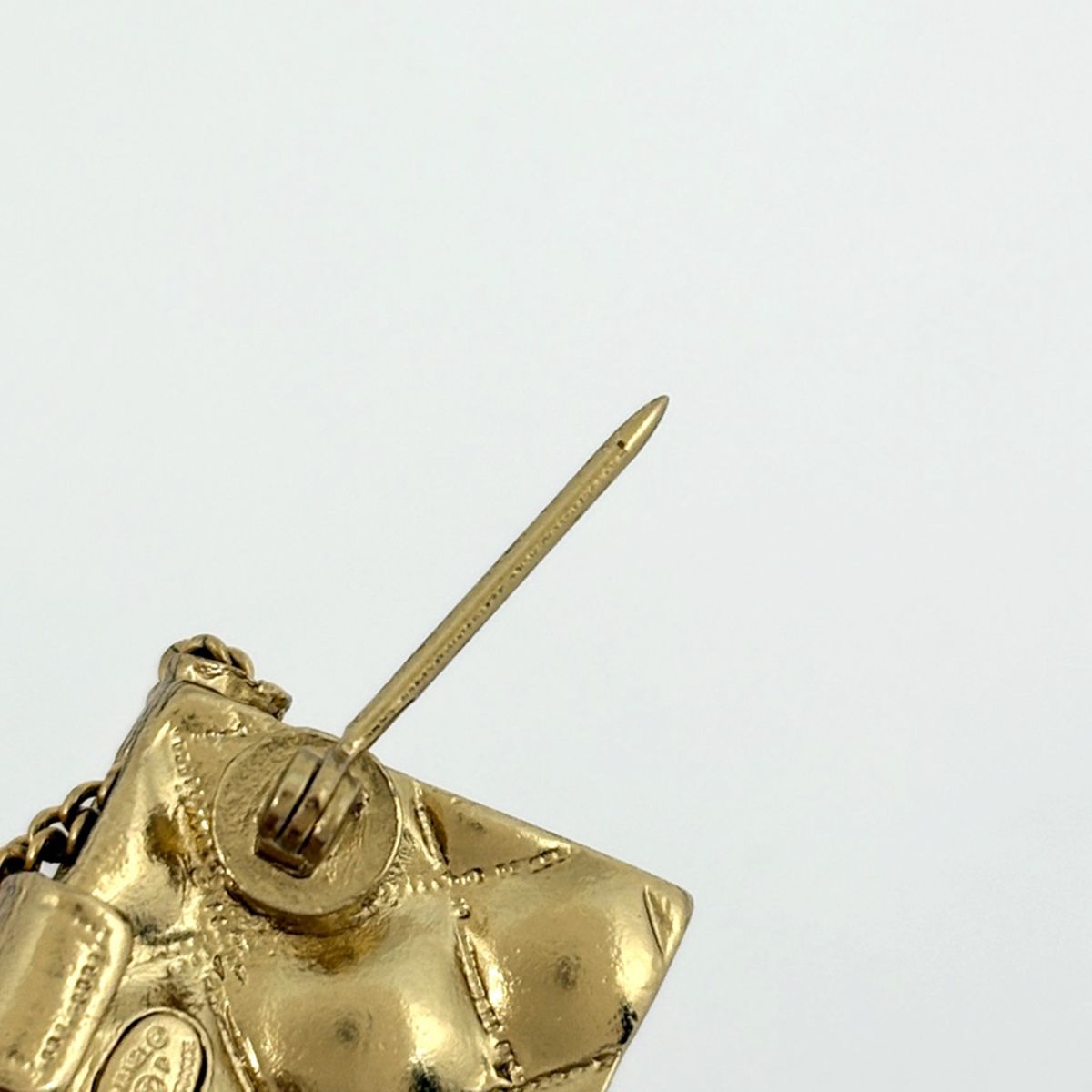 シャネル CHANEL ココマーク ブローチ マトラッセ ブローチ GP