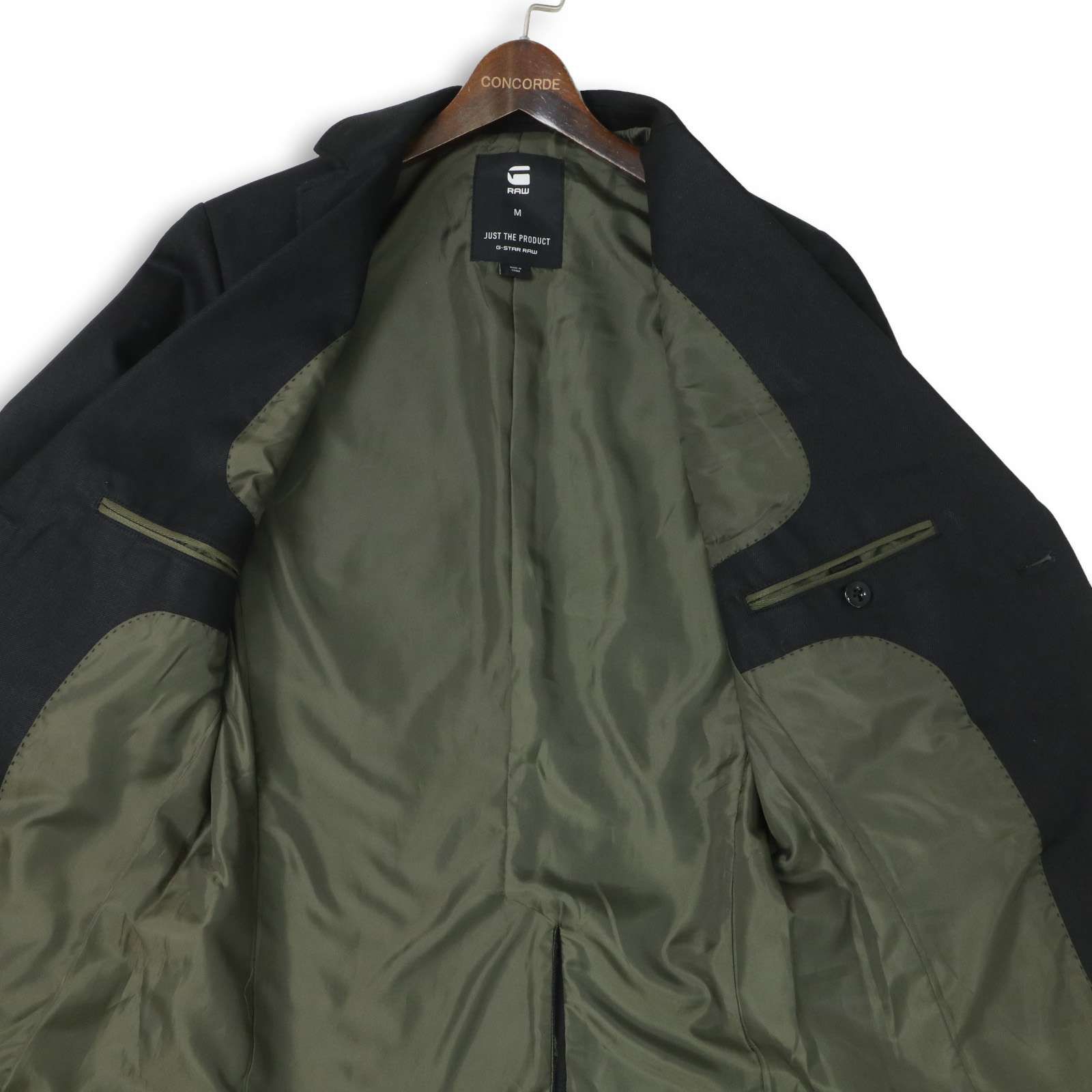 G-STAR RAW ジースター ロウ 通年 総裏 MT BLAKE BLAZER☆ ロゴ 1B 