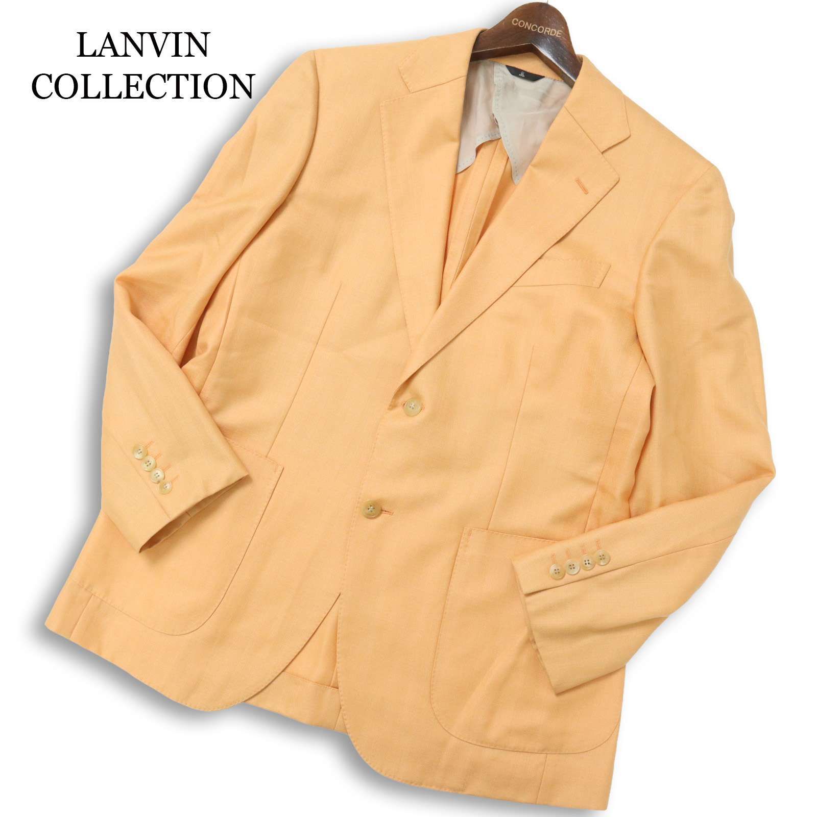 LANVIN COLLECTION ランバン コレクション 通年 背抜き シルク混