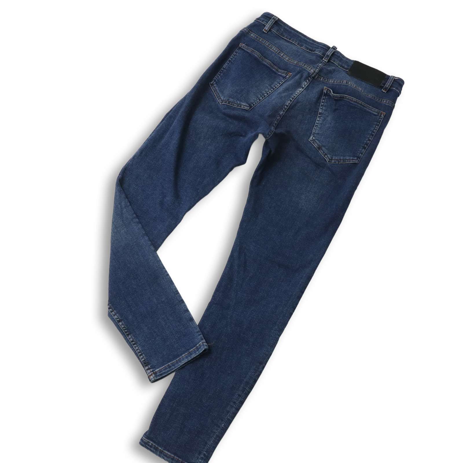 ZARA ザラ マン 現行タグ☆ USED加工 ストレッチ デニム スキニー