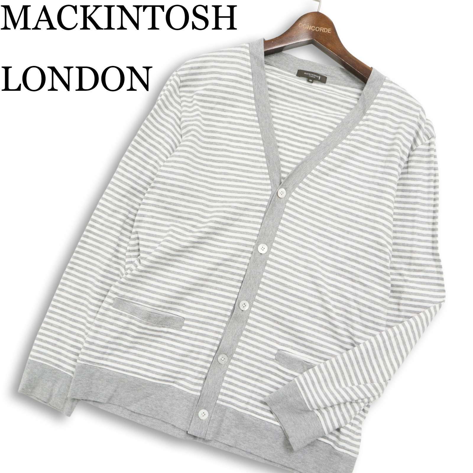 MACKINTOSH LONDON マッキントッシュ ロンドン 通年☆ ボーダー