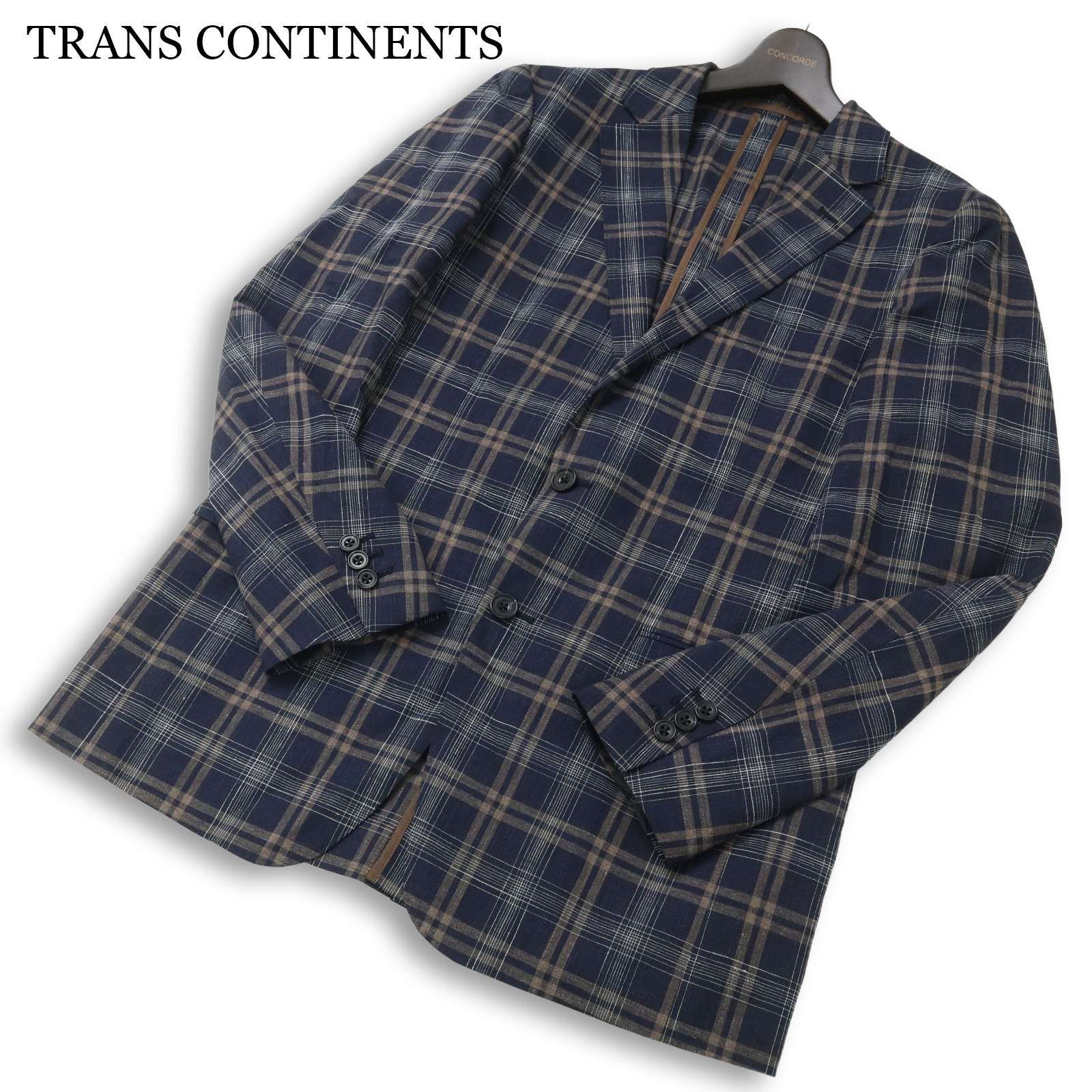 TRANS CONTINENTS トランスコンチネンツ Tollegno1900 リネン混 