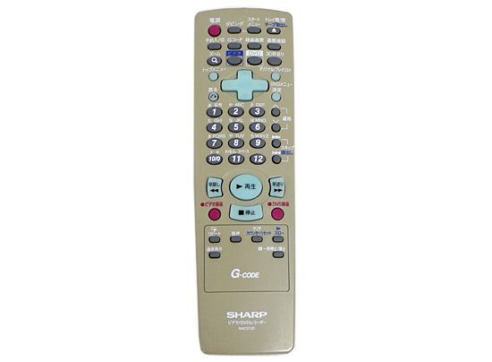 bn:4] SHARP ビデオ一体型DVDレコーダー DV-RW65 リモコン付き - メルカリ