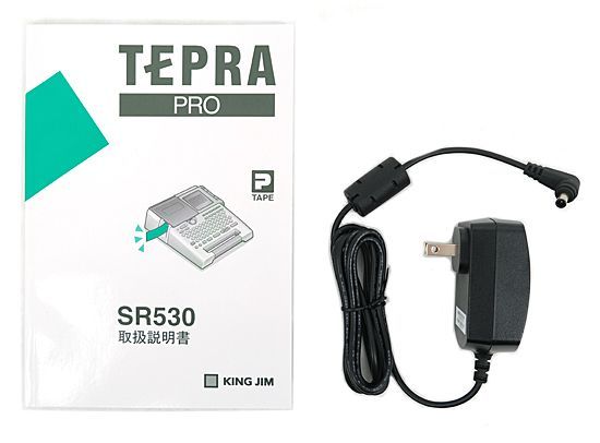 bn:16] KING JIM製 ラベルライター テプラ PRO SR530 外箱いたみ 元箱あり